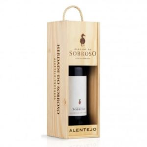 HERDADE SOBROSO TINTO 2021 MAGNUM, CAIXA MADEIRA