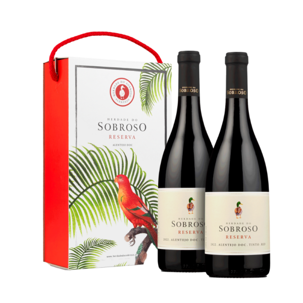 CONJUTO HERDADE DO SOBROSO RESERVA TINTO – 2 GARRAFAS