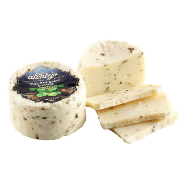 Queijo Puro Cabra com Orégãos; Queijo de Cabra Artesanal; Herdade da Maia; Pack de Queijos; Queijo Gourmet; Queijo Português